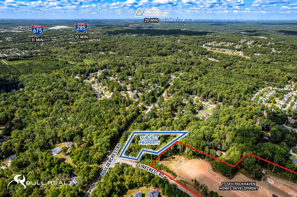 ±5.8-Acre Residential Development Site | 22 SFH | Ellenwood, GA | 20 Minutes to Atlanta
