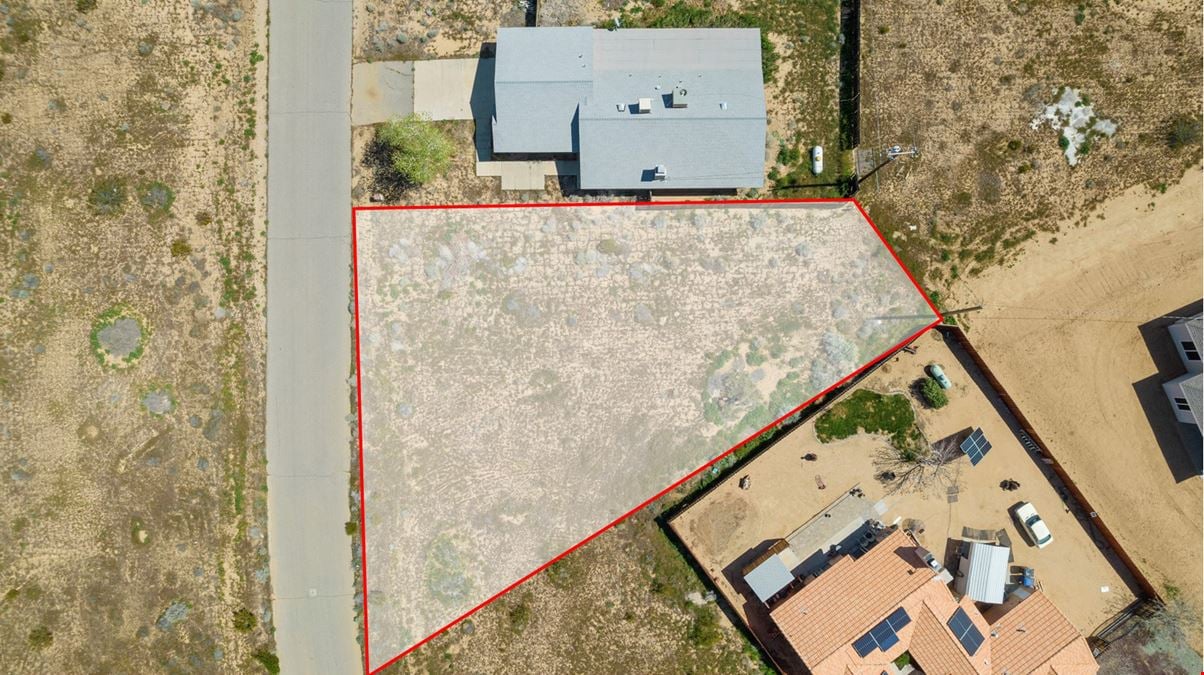 ±0.23 Acres of Level Land in California City