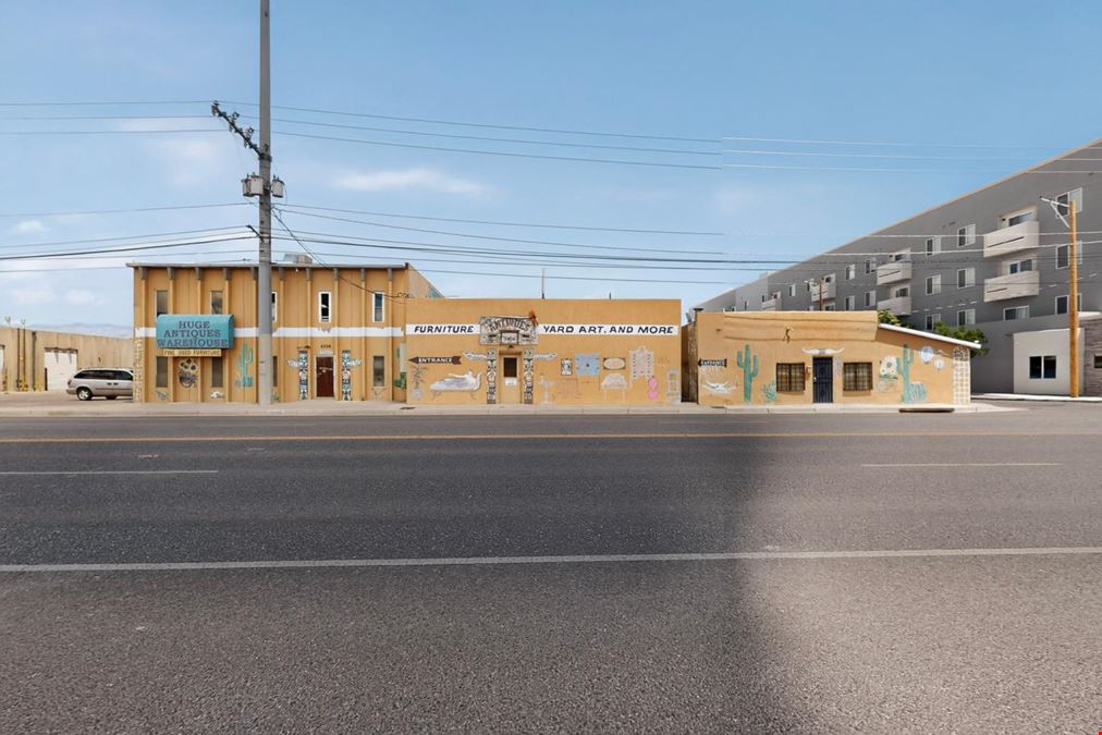CONCRETE TILT UP WAREHOUSE SHOWROOM WITH GATED AND PAVED YARD
