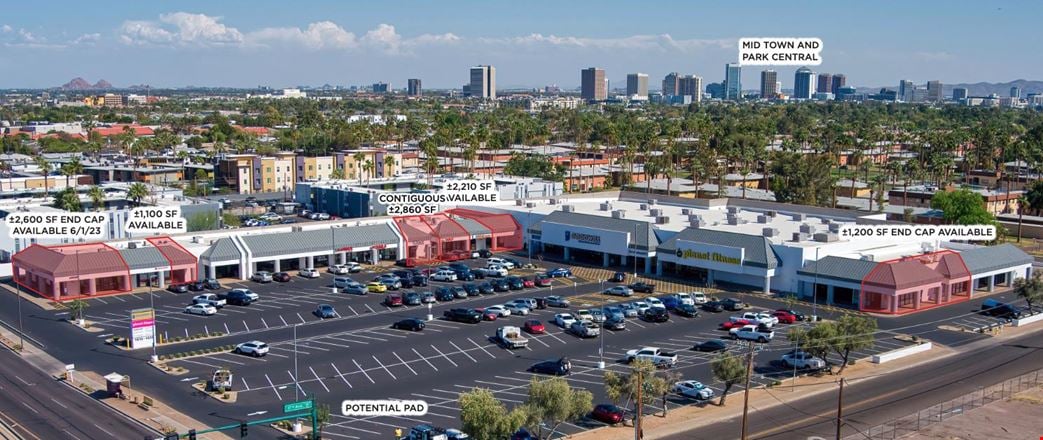 Preview of Retail space for Rent at 1615-1635 W Camelback Rd