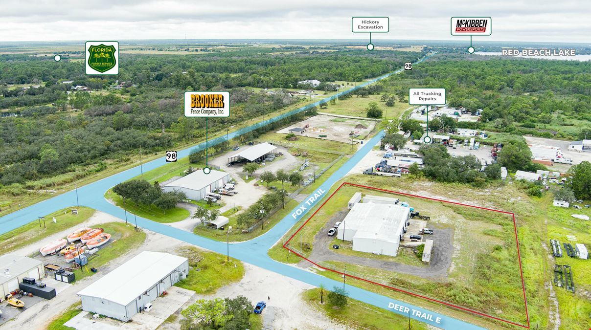 Small Bay Warehouse Near US-98 in Sebring