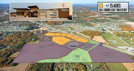 Preview of VacantLand space for Rent at SWQ of I-41 and State Rd 60