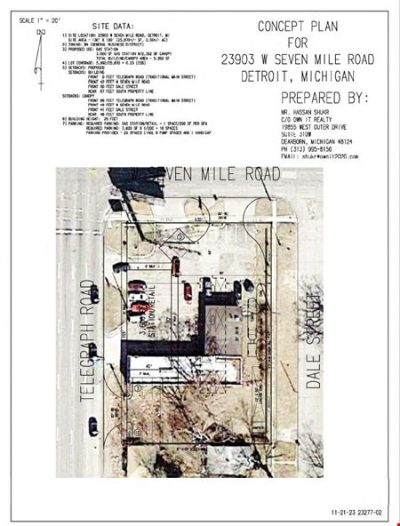 Preview of VacantLand space for Sale at 19050 Telegraph Rd