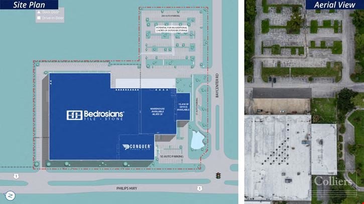For Lease | 46,455± SF with 2 AC of Parking or Outdoor Storage
