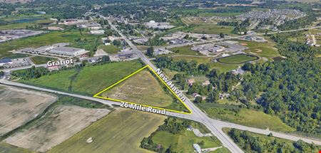 Preview of VacantLand space for Sale at  26 Mile Road & New Haven Road