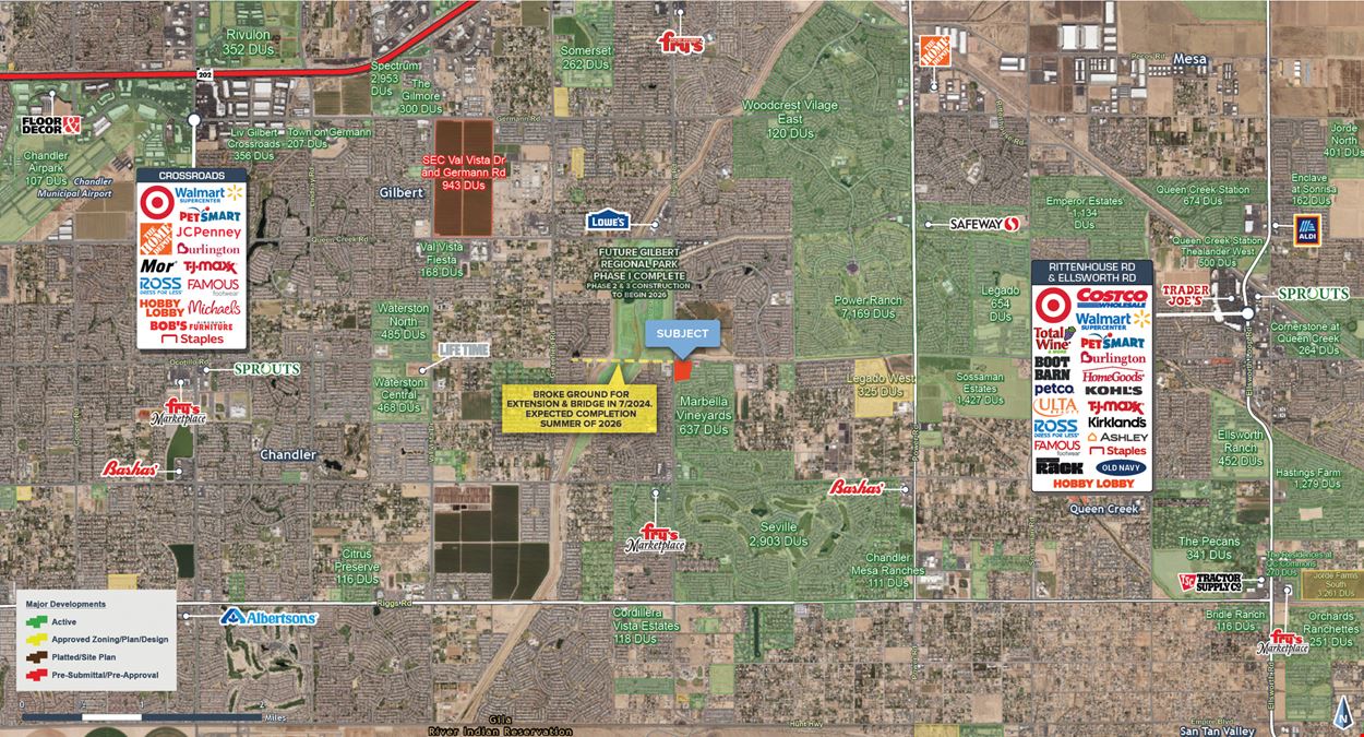 SEC Higley Rd & Ocotillo Rd