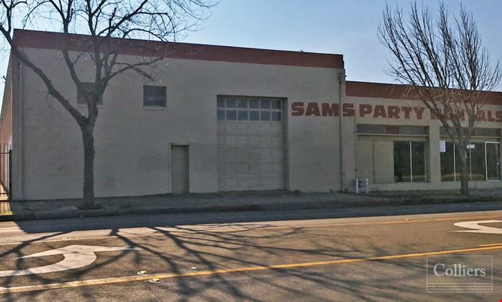Small Retail Space with Open Warehouse