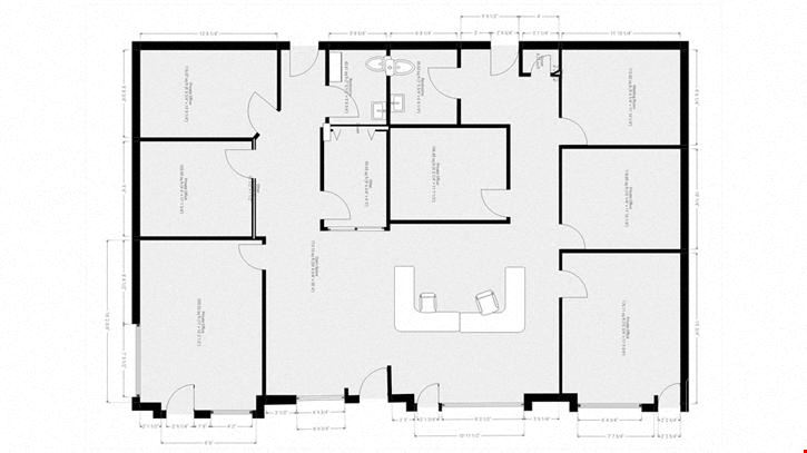 ±2,100-SF Office Building Located Directly off N Pleasantburg Drive