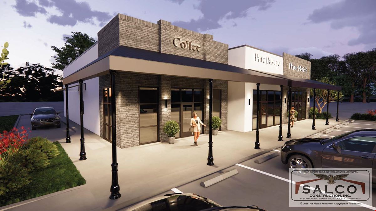 Pecue Park New Construction Retail