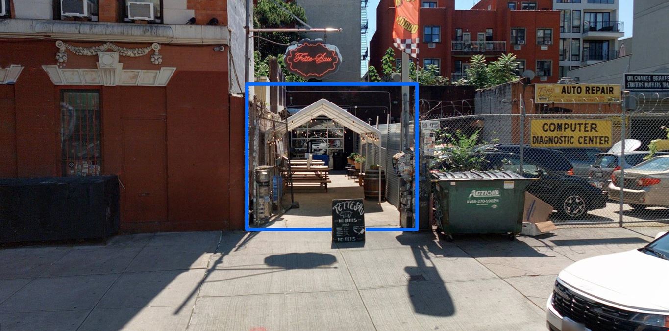 2,300 SF | 354 Metropolitan Avenue | Rare Restaurant Space for Lease - Full Liquor License Included