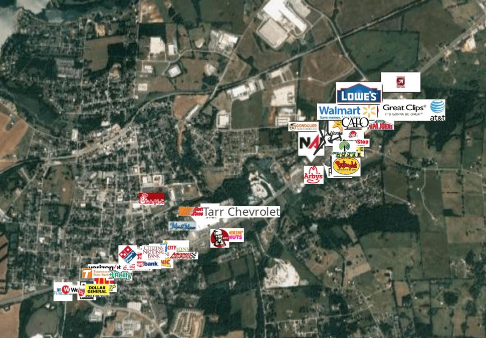 Jefferson City, TN .69 Acre Retail Pad