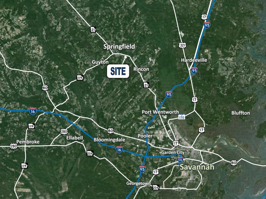 ±0.66-Acre Retail Outparcel on GA Hwy 21 | Ground Lease