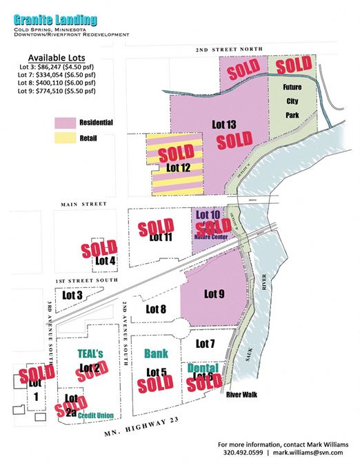 Granite Landing Commercial and Multifamily build ready lots