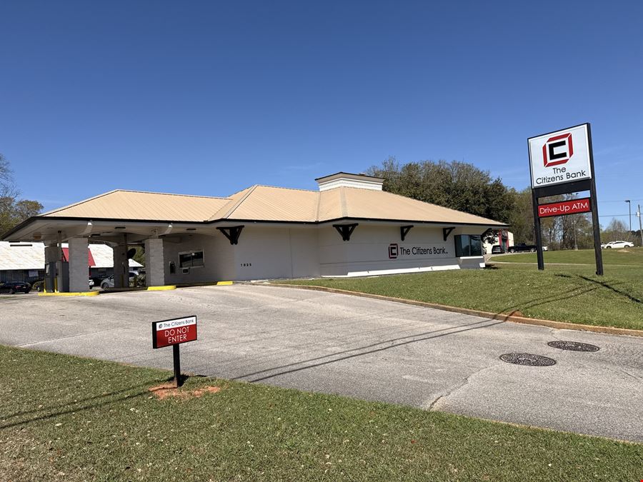 The Citizens Bank | 15 Yr Sale Leaseback | Meridian, MS