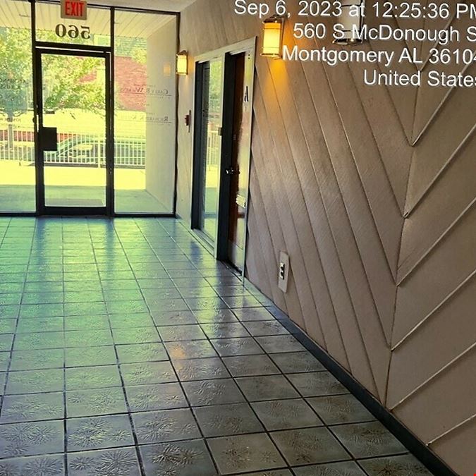 580 S. McDonough St. Office with 24 Covered Parking Spaces