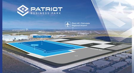 Preview of Industrial space for Sale at Sierra Hwy & Lockheed Way, Palmdale, CA