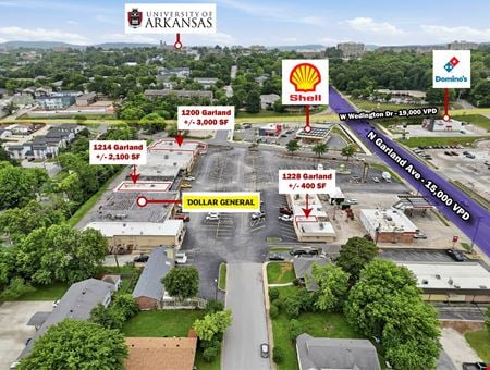 Preview of Retail space for Rent at 1200-1232 N Garland Ave