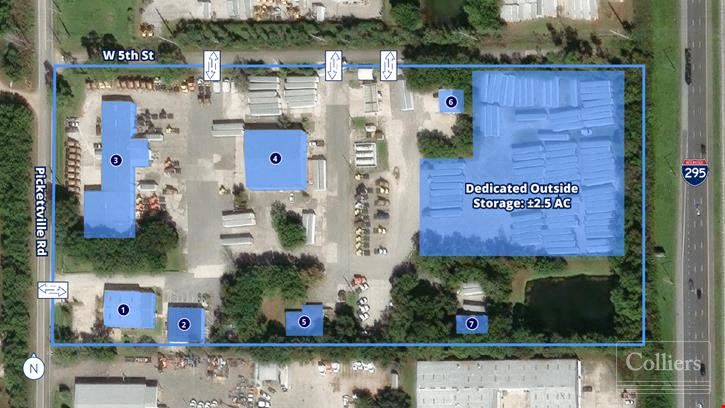 Preview of Industrial space for Rent at 1509 Pickettville Rd