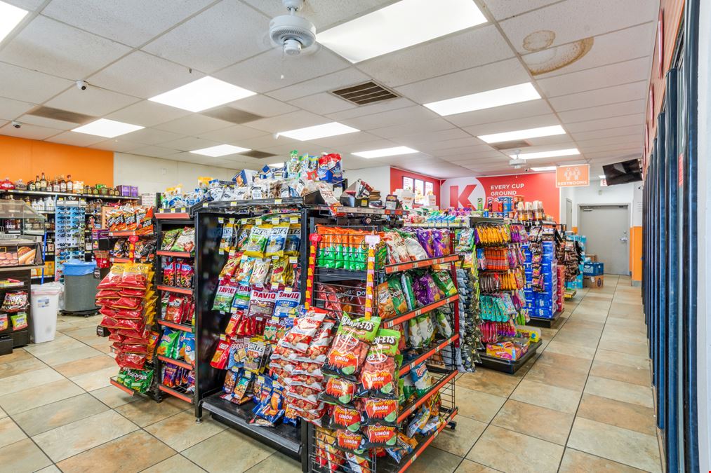 Valero Gas Station & Circle K C-Store with Real Estate