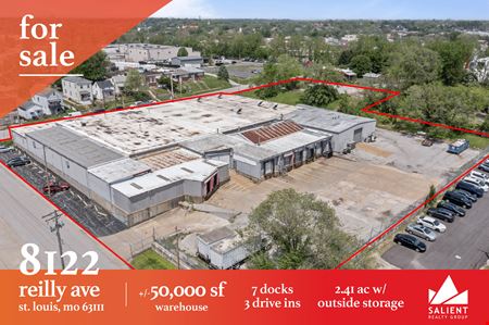 Preview of Industrial space for Sale at 8122 Reilly Avenue