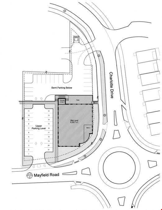 0.742 AC Prime Commercial Lot in Milton