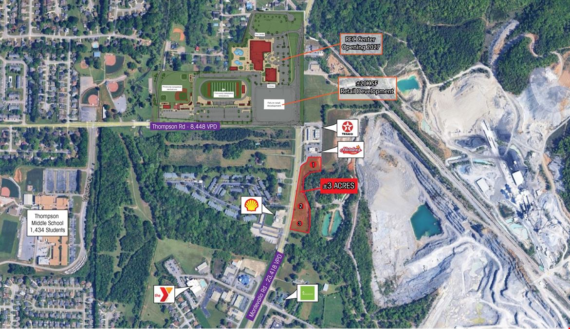 Alabaster Land for Sale/Lease