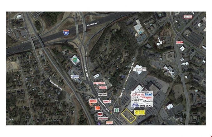 Preview of Retail space for Rent at 1480 Concord Parkway North