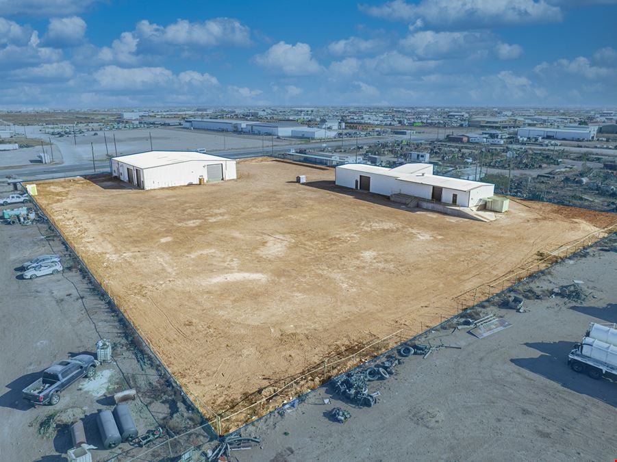 Office/Shop Facility with Dock & Cranes
