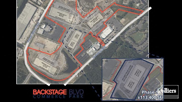 ±113,400-SF Class A Industrial Facility in Myrtle Beach Pre-Leasing Now