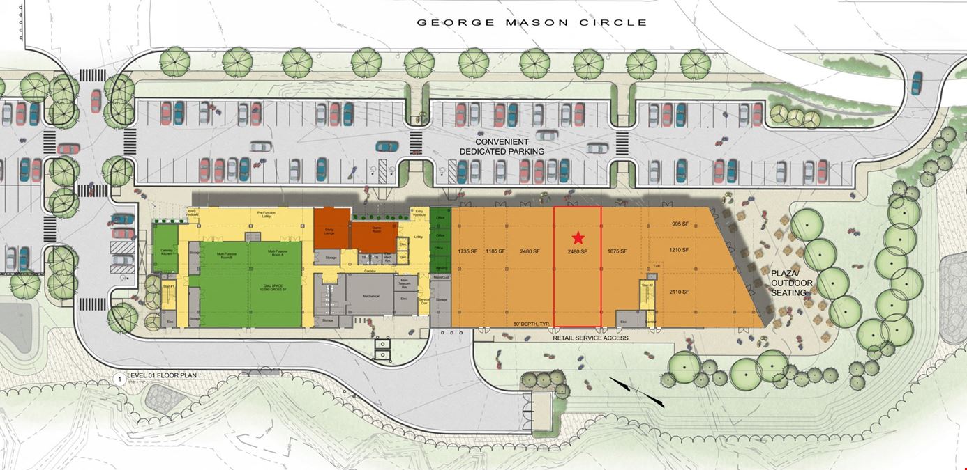 Beacon Hall Retail Space