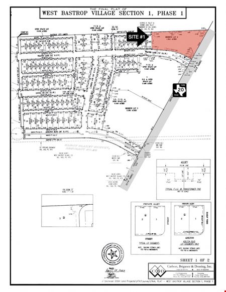 Preview of Land space for Sale at NWC FM20 and Weaver
