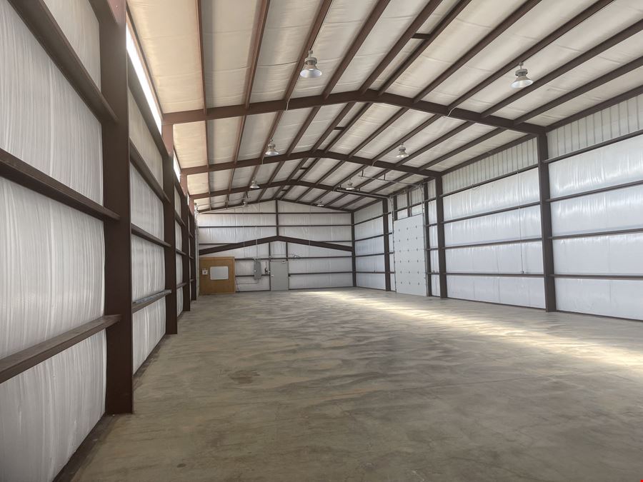 5,800 SF Shop with 3 Drive-in Bays