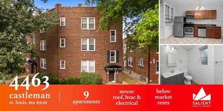 Preview of Multi-Family space for Sale at 4463 Castleman Avenue