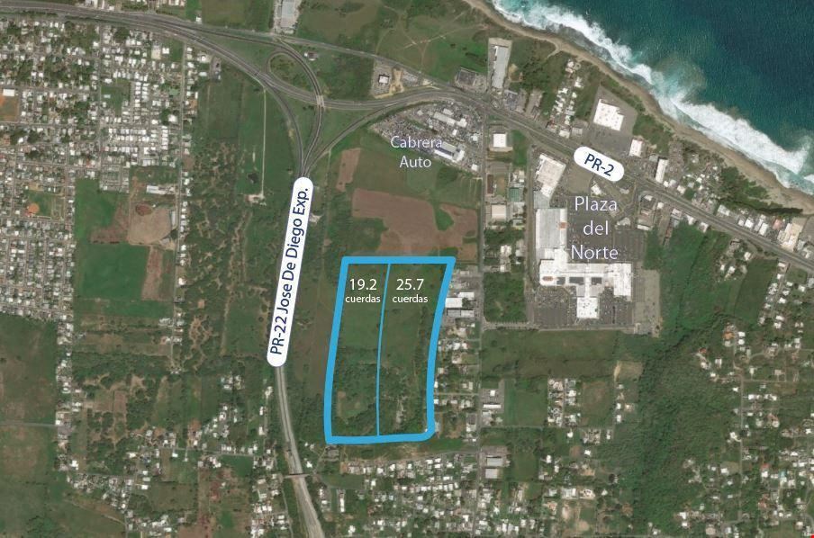 Hatillo Prime Land - Off Jose De Diego Expressway - FOR SALE