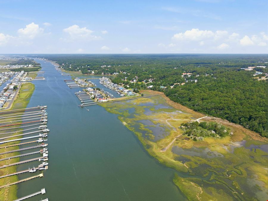 Wilmington-Myrtle Beach MSA 60 Acre Permitted Intracoastal Marina Opportunity