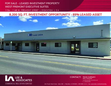 Preview of Office space for Sale at 1136-1148 W. Fremont Street