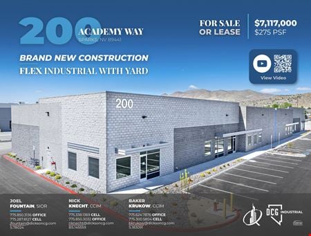 Preview of Industrial space for Sale at 200 Academy Way