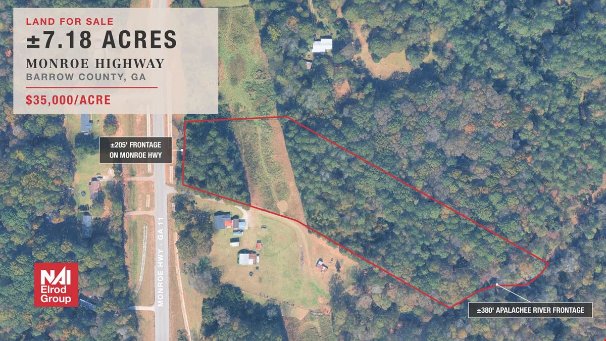Monroe Highway Riverfront Tract