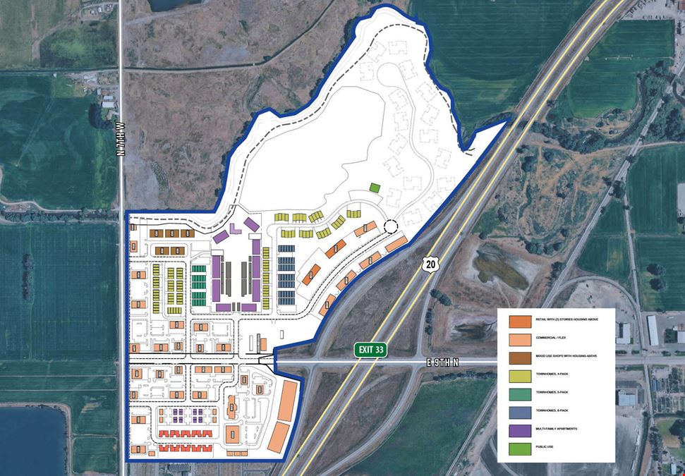 Highway 20 Interchange Pads