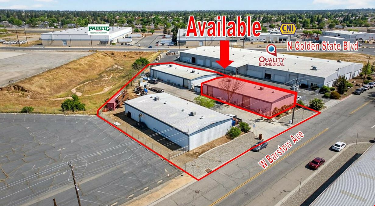 Prime Office/Warehouse Space in Fresno, CA