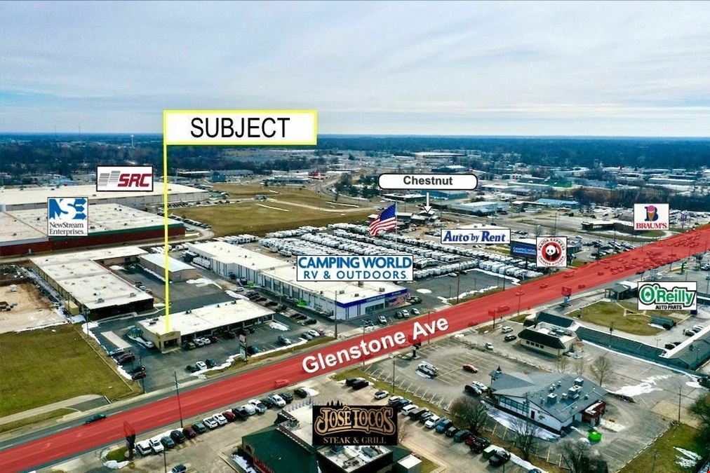 1,420 SF Restaurant / Retail Building For Lease in Northeast Springfield