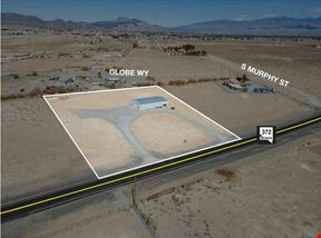 FINAL PRICE DROP:  Pahrump Industrial Warehouse on 2.47 acres of vacant land