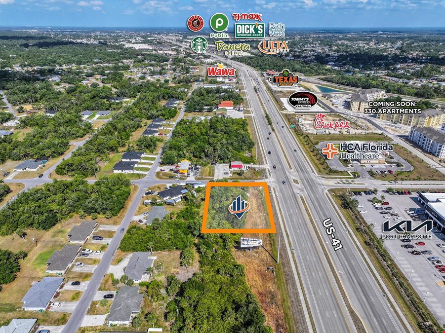 Prime Commercially Zoned Lots with US41 Frontage