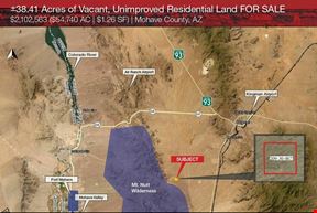 ±38.41 AC Mohave County Land