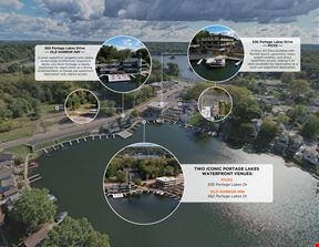 Portage Lakes Waterfront Reactivation | 3.4 Acres, 650+ Ft Frontage