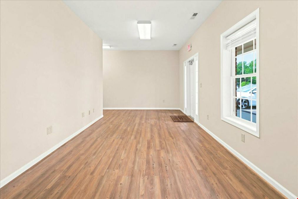 UPDATED PROFESSIONAL OFFICE SUITE IN THE HEART OF FISHERSVILLE