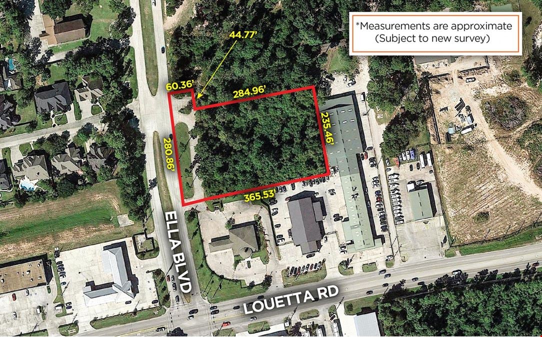 2 Acres Louetta Rd & Ella Blvd