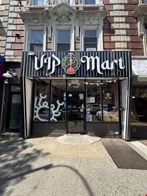 800 SF | 770 Washington Ave | Vented Retail Space for Lease