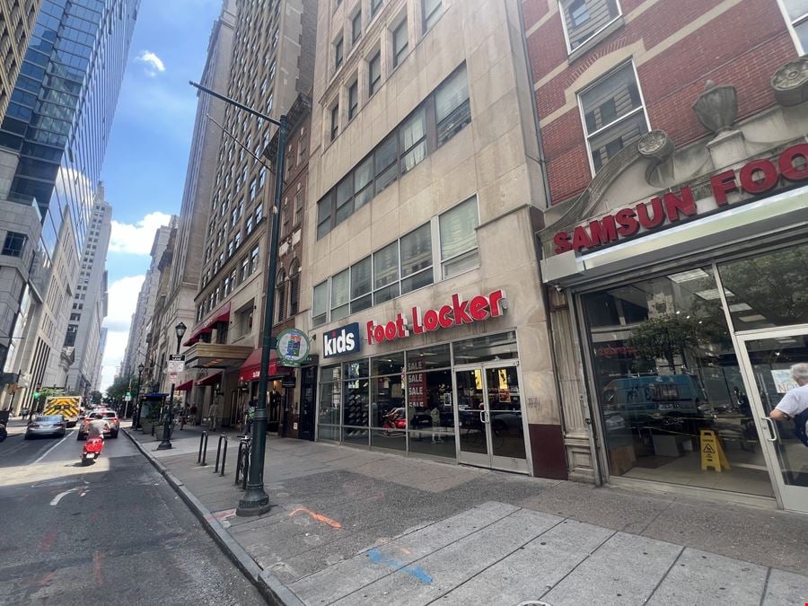 3,500 SF | 1510 Chestnut Street | Prime Retail Space With Double Wide Storefront For Lease