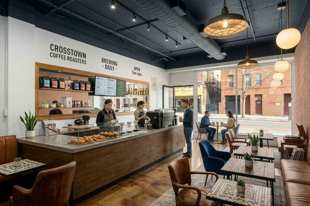 615 SF | 330 Rogers Avenue | PLG Retail Space With Excellent Transit Access for Lease